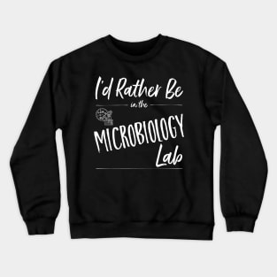 Microbiology lab design Crewneck Sweatshirt